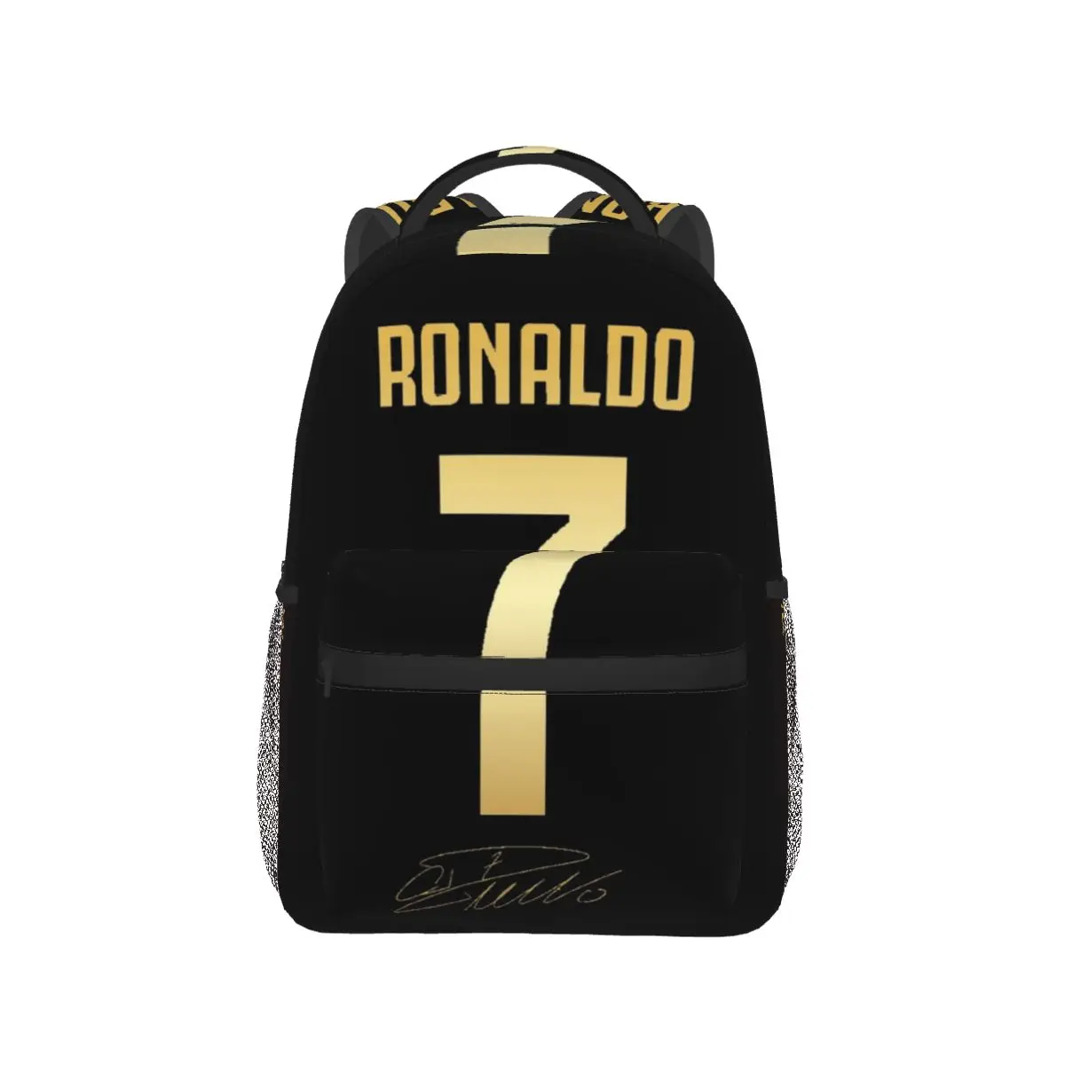 Mochilas CR7 Cristiano Ronaldo, mochila para niños y niñas, mochilas escolares para estudiantes, mochila para niños de dibujos animados, bolso de hombro de gran capacidad