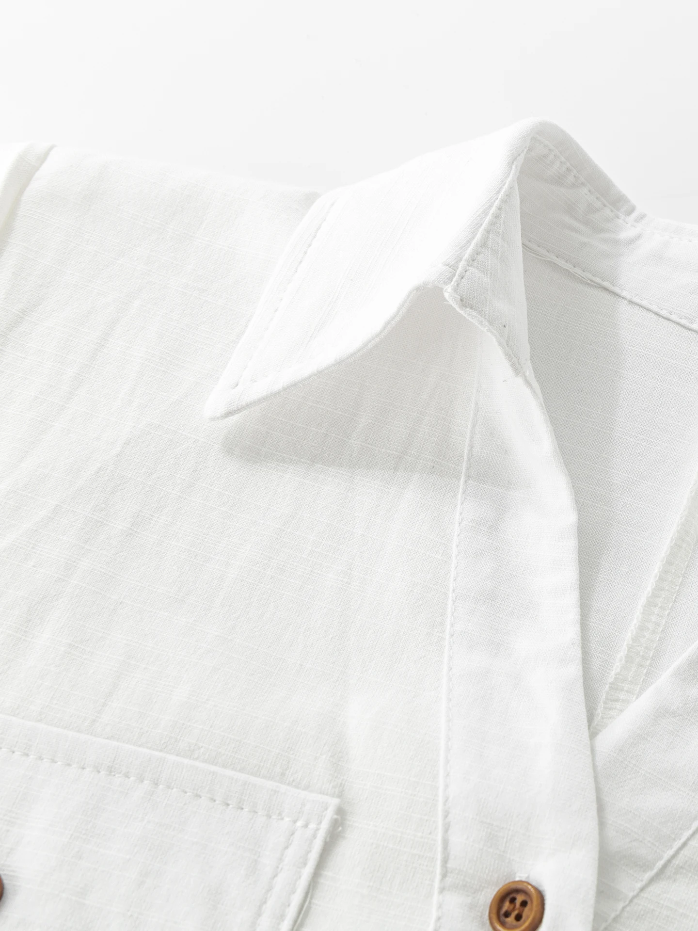 JiaGeLin Koreański Stylowy Prosty Top z Kołnierzykiem, Dopasowany w Talii, Wyszczuplający, na Lato dla Kobiet