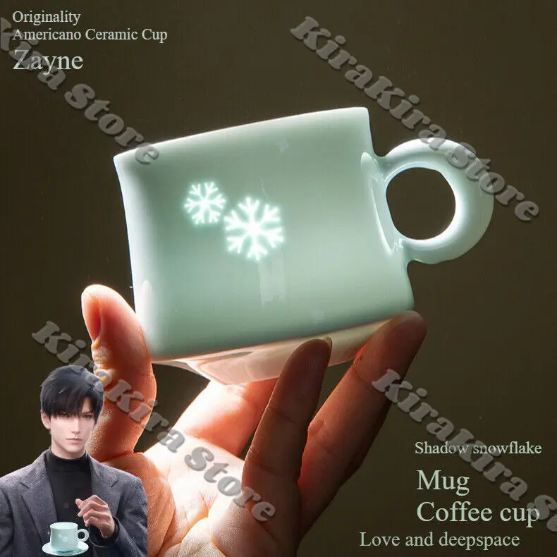 

Zayne Impression Cup Originality Americano Coffee Керамические чашки Love and Deepspace Высококачественная коллекционная кружка для косплея