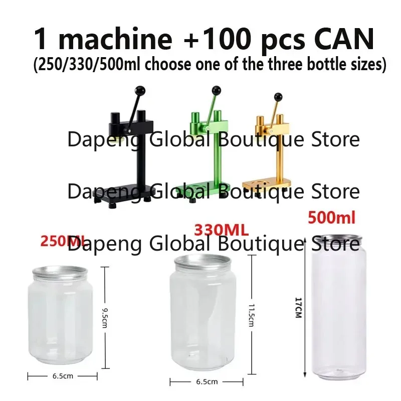 

Commercial milk tea manual drive tank sealing machine high quality adjustable beverage can sealing machine outdoor street sales