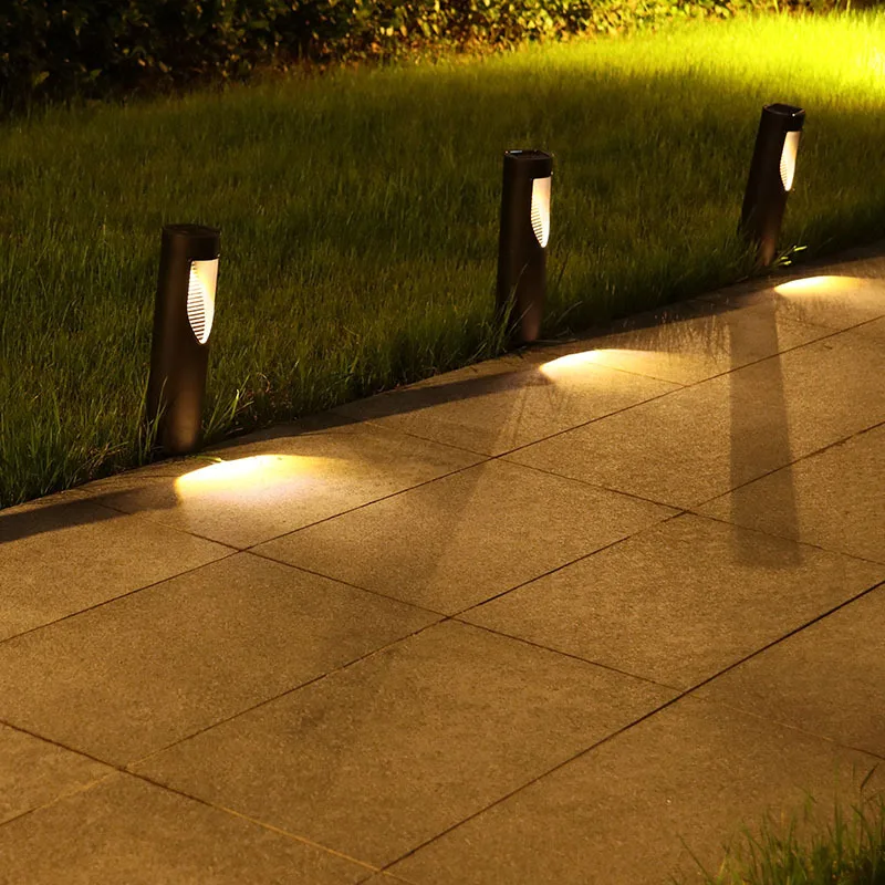 Solar Pathway Lights Outdoor Solar Landscape Lights IP65 Waterproof Solar Garden Lighting for Path Walkway Yard Lawn Decorative