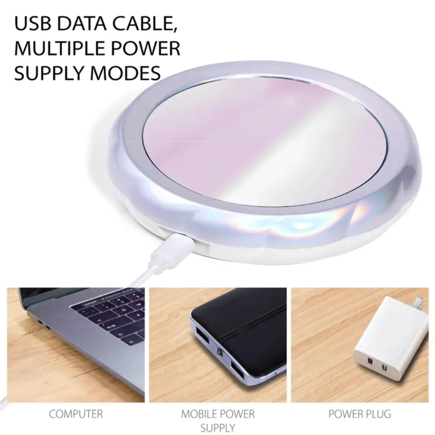 Draagbare mini-manicure nagellichttherapiemachine met USB, compacte mini-nagelbaklichtdroger voor thuisgebruik