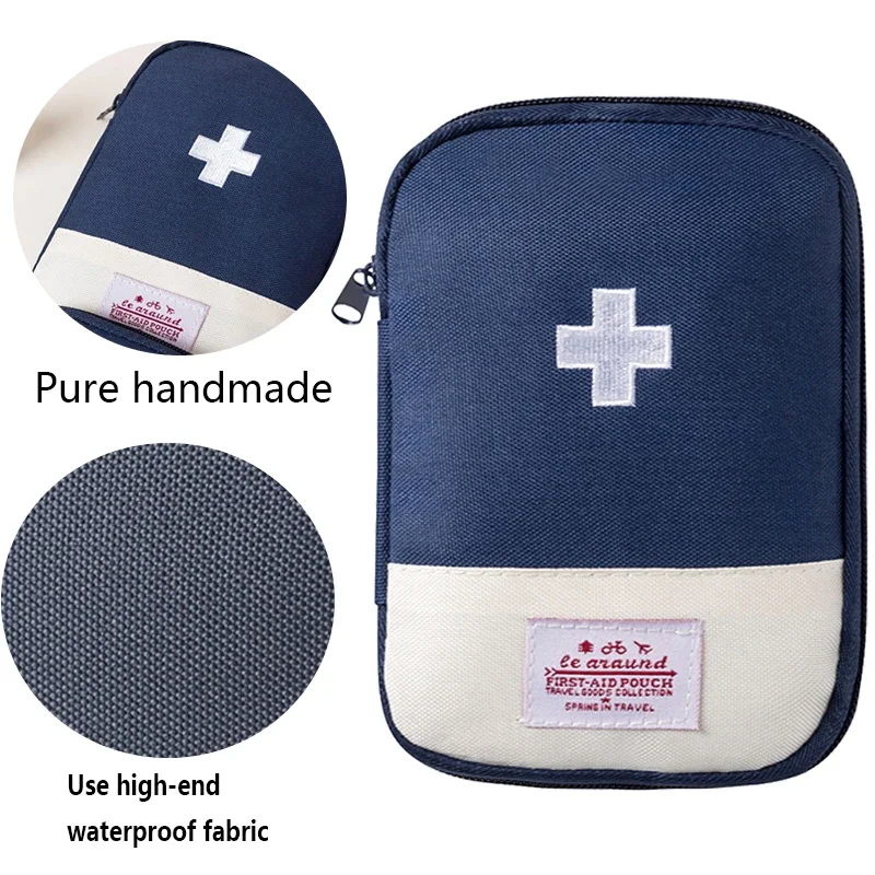 Home First Aid Small Medicine Kit Home Medicine Storage Travel Outdoor Mini Portable Small Box Medical First Aid Kit Pillsbox