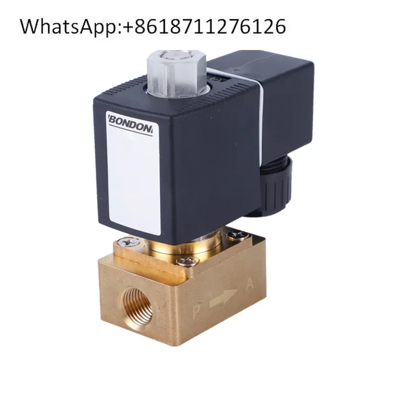 6013 BONDON QUANJIA Two Position Two-way Zero Pressure Start Brass, Stainless Steel Solenoid Valve