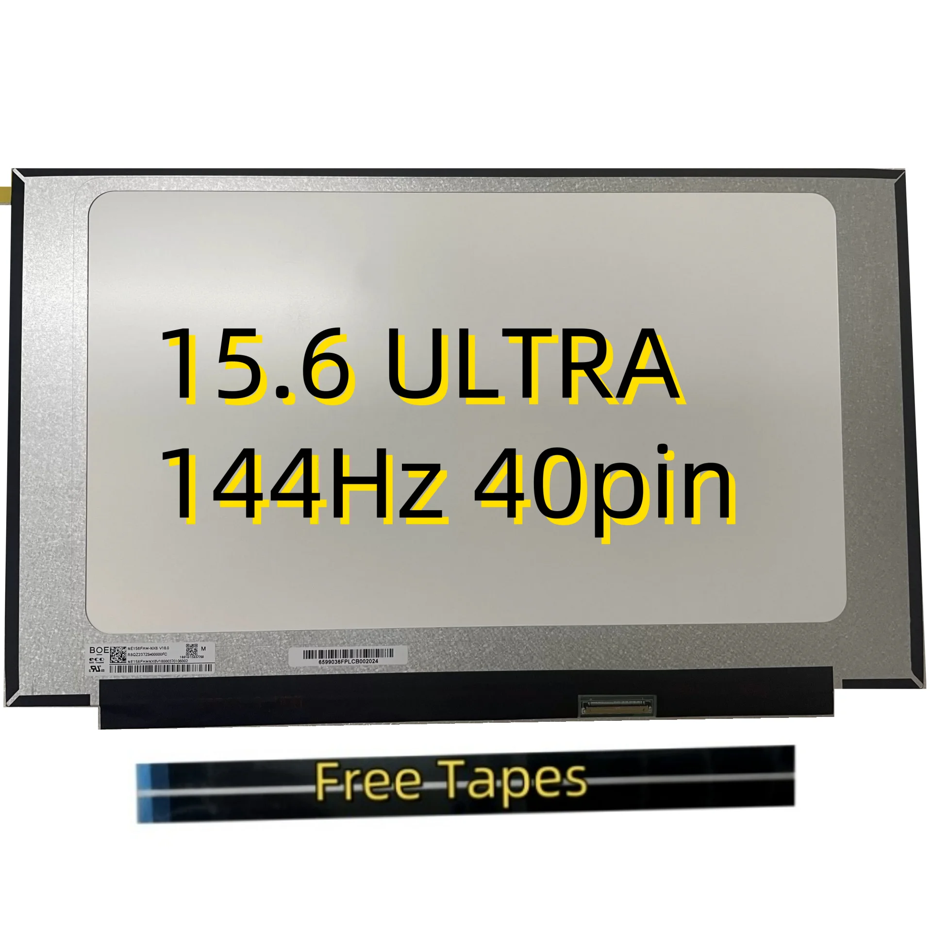 

15,6 панель для ноутбука FHD 40pin 144 Гц NE156FHM-NX6 M156NWF9 R4 100%SRGB для ASUS TUF A15 FA507XI