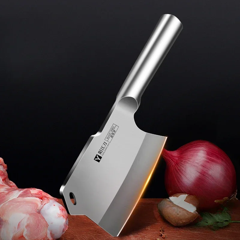 Kitchen knife Stainless steel axe chopping knife thickening chopping knife for household use large bone knife for commercial use