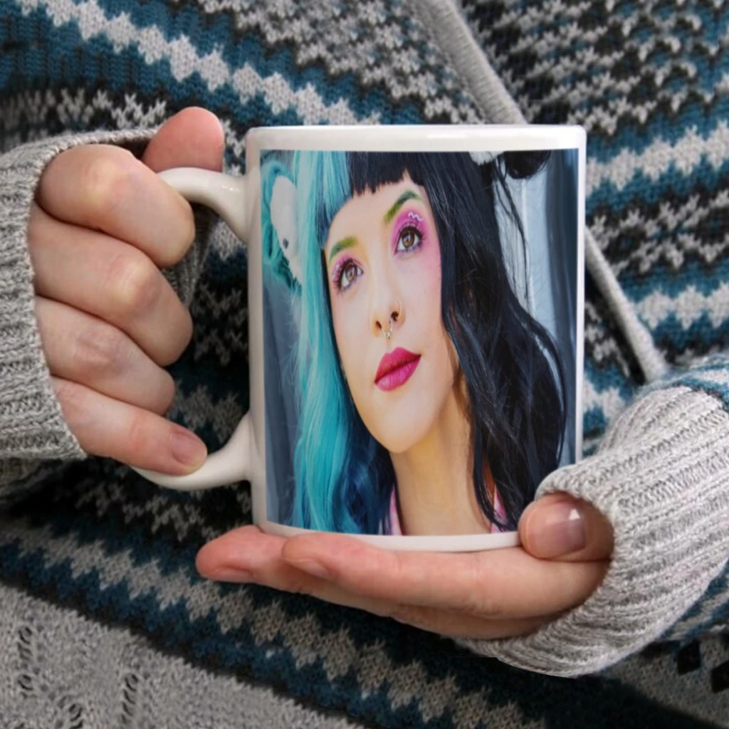 Girl Singer Melanie Martinez Coffee Mug 11oz Fun Ceramic Coffee Tea Cocoa Cup Handle Tea Drink Cup