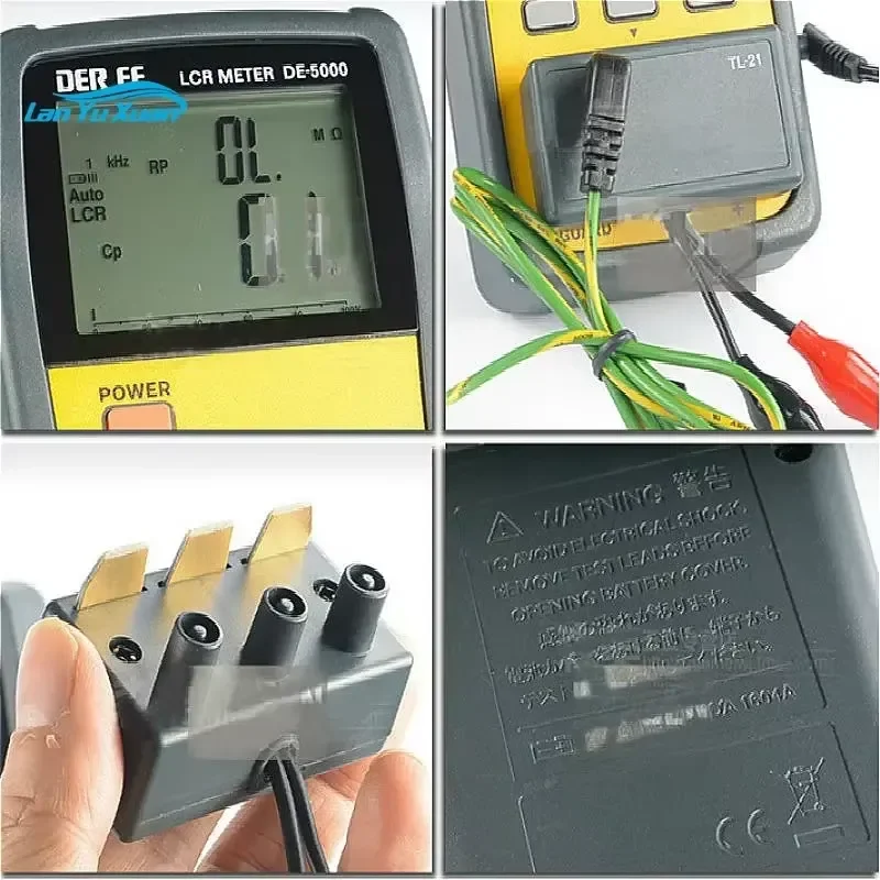 Brand For DE-5000 True Four Line Digital LCR Bridge Meter Multimeter High Precision Inductance Capacitance Resistance Tester view 6