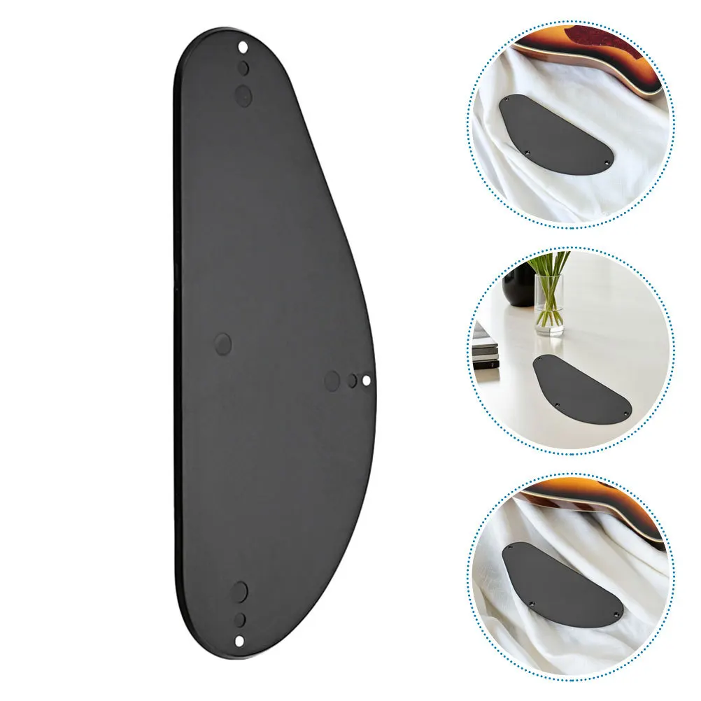 

3Pcs Guitar Pickguard Backplate for Bass Electric Cavity Cover Rear Panel Protector Modern Sleek Design Replacement Accessory