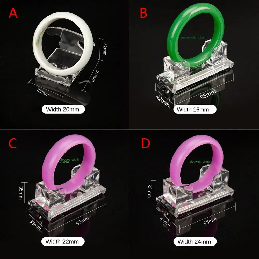 Fashion Acrylic Bracelet Display Holder Transparent Creative Wrist Watch Display Rack Jewelry Convenient Show Case