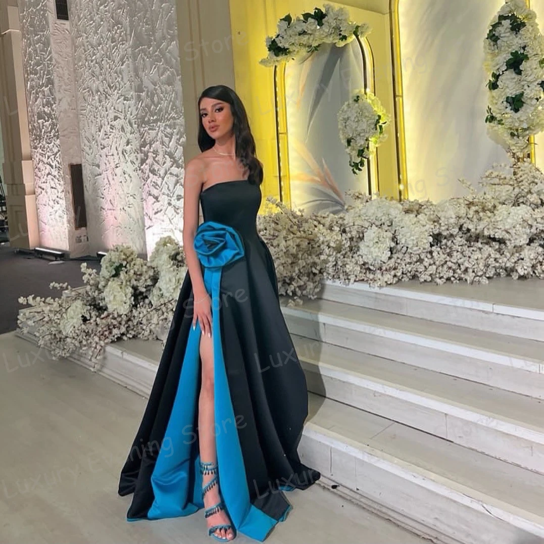 

Fashion Evening Dresses Woman A Line Sexy Backless Sleeveless High Split 2025 Prom Gowns Party Vestidos De Novia Customized Gala