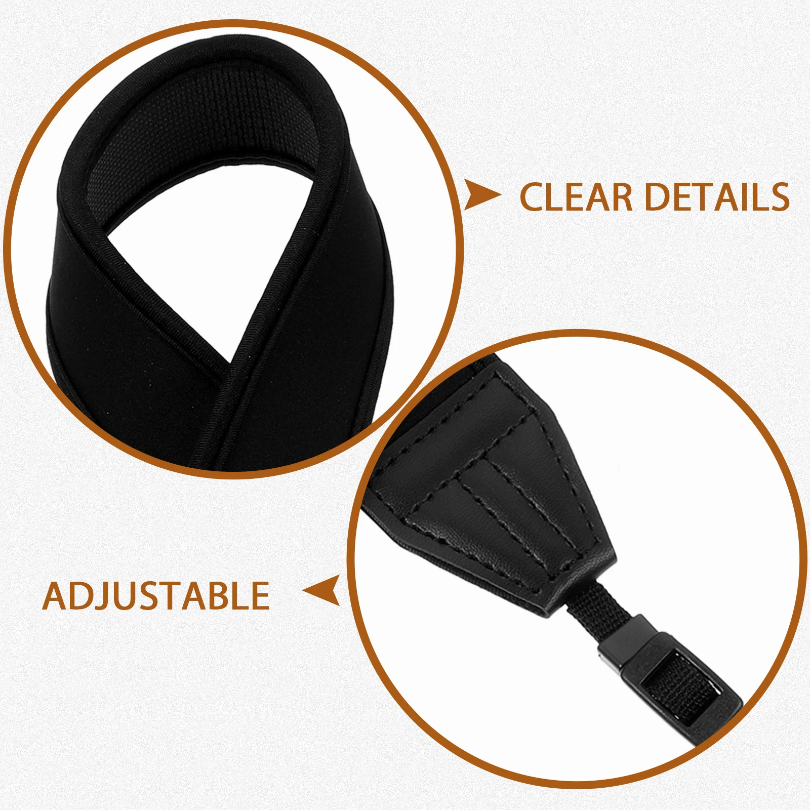 

Camera Strap for Men Women Gifts Photographers Black Neck Belt Adjustable Outdoor Travel Hiking Durability Comfort Easy Use