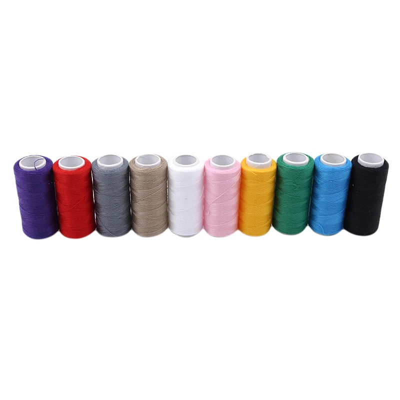 10pcs/pack Sewing Thread Polyester Thread Set Strong And Durable Sewing Threads For Hand Machines