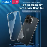 For iPhone 14 Plus Case Crystal Clear Ultra Slim PC+TPU Protection Back Cover For iPhone14 Shell ROCK Space