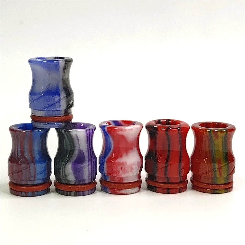 1 قطعة 810 الراتنج المنقط تلميح زهرية الأشكال القش المشتركة #5