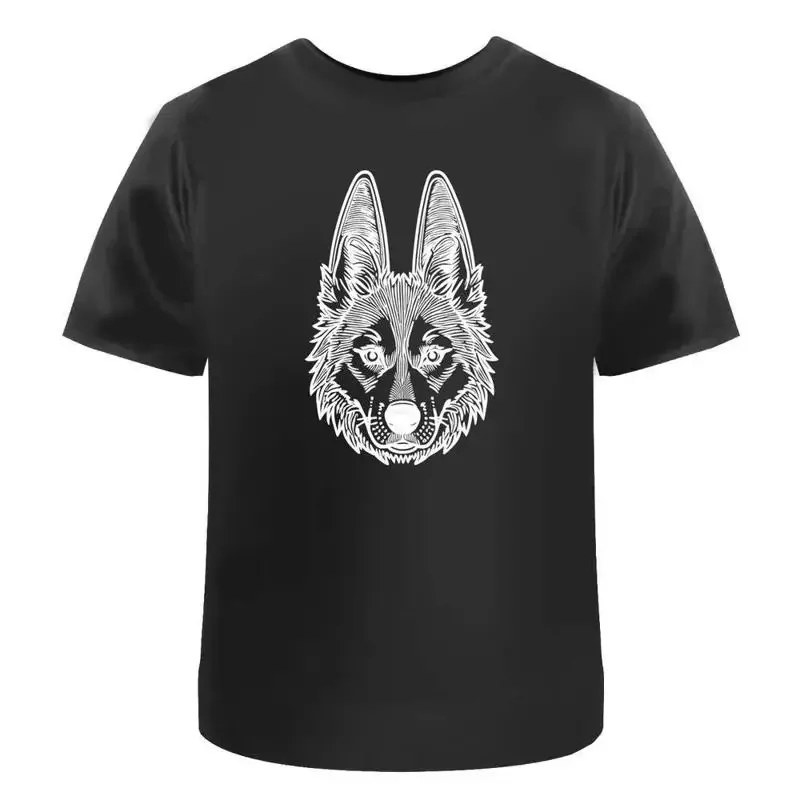 Husky Dog Face' Cotton T Shirt Ta044137
