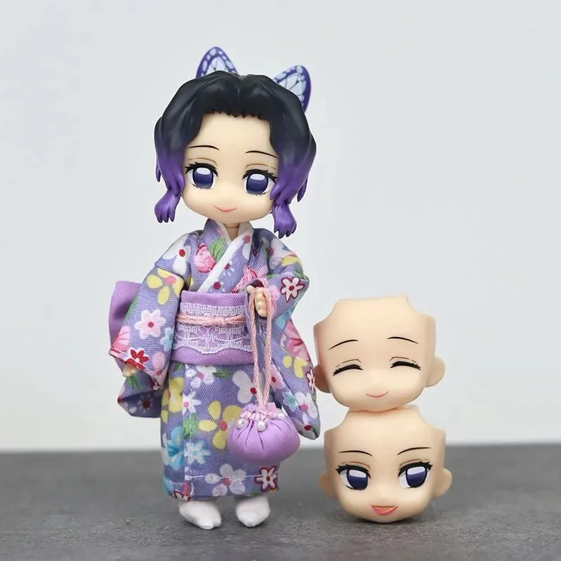 

Demon Slayer Cute Kochou Shinobu BJD Ob11 Model Anime Action Figure 1/12 Toy Collectible Ornament Gift