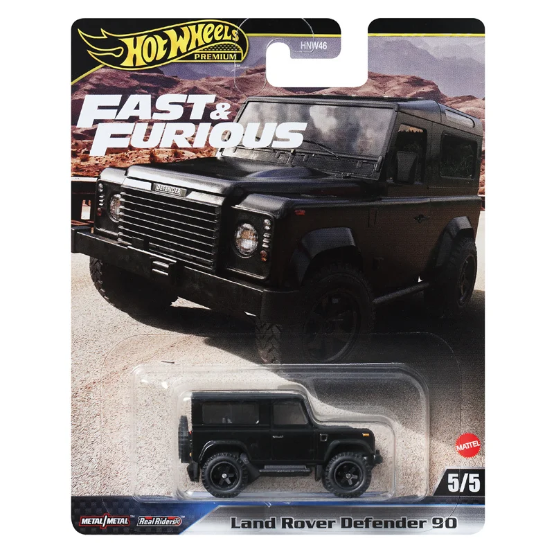 

Mattel Hot Wheels Premium Fast & Furious Car Land Rover Defender 90 Toys Boys 1/64 Diecast Vehicles Models Birthday Gift