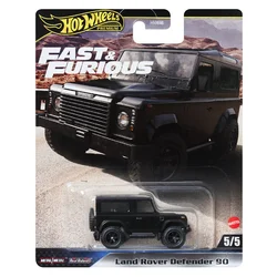 Mattel Hot Wheels Premium Fast & Furious Car Land Rover Defender 90 Toys Boys 1/64 Diecast Vehicles Models Birthday Gift