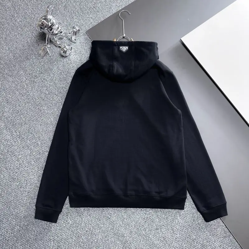 AlexPlein TeddyBear Rhinestones Men's Fashion Clothing Couple's Streenwear Couture 2024 Fall Winter Hoody 100% Cotton Casual New