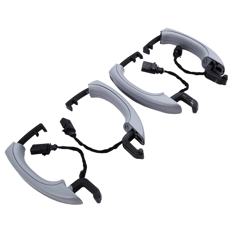 

4Pcs Car Sensor Exterior Door Handle For Q7(4LB)3.0T/3.6 FSI/4.2T/6.0T 2006-2015