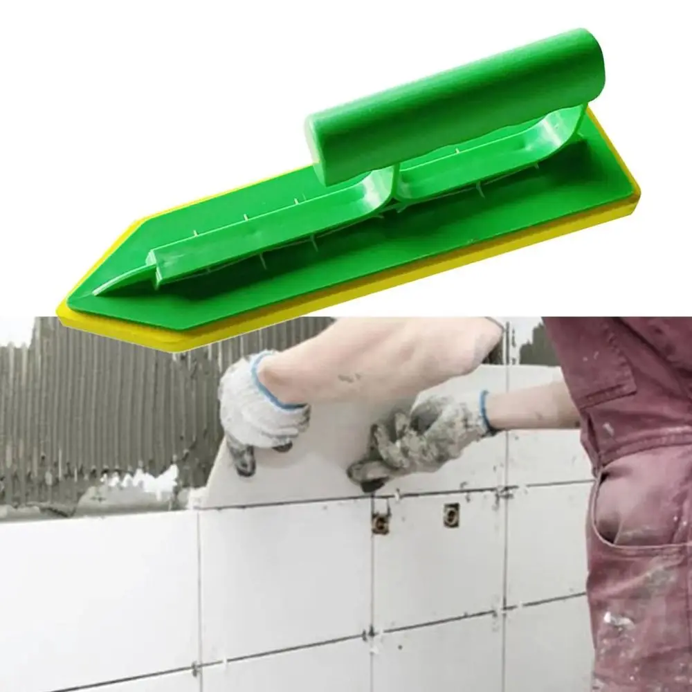 

5pcs Rubber Base Tile Grout Tool Plastic Handle Smooth Base Mosaic Joint Tool Comfortable Handle Secure Grip