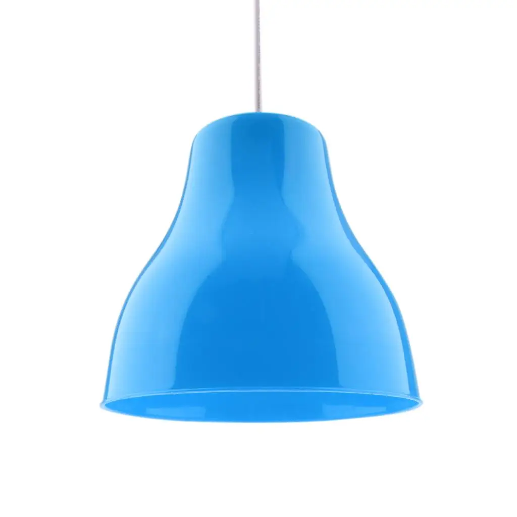 Pendant Light Cover Plastic Ceiling Lampshade for Home Corridor Bathroom E27 Bulb Easy Install