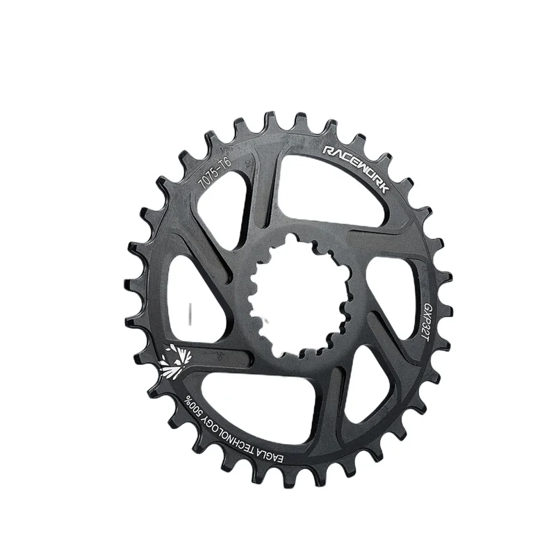 RACEWORK Mtb Chainring Monoplates Mountain Bike Chain Ring Crown 36 34 38 32 Teeth Bicycle Sprocket Rotor Crankset 3 6Degree