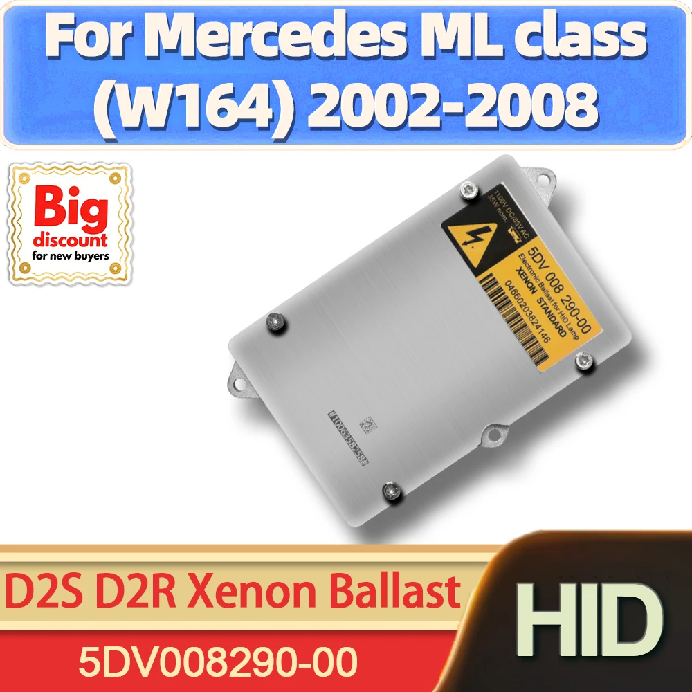 

TEENRAM 1X HID ксеноновый модуль блока управления балластом фар OEM 5DV008290-00 D2S D2R для Mercedes ML class (W164) 2002 2003-2008