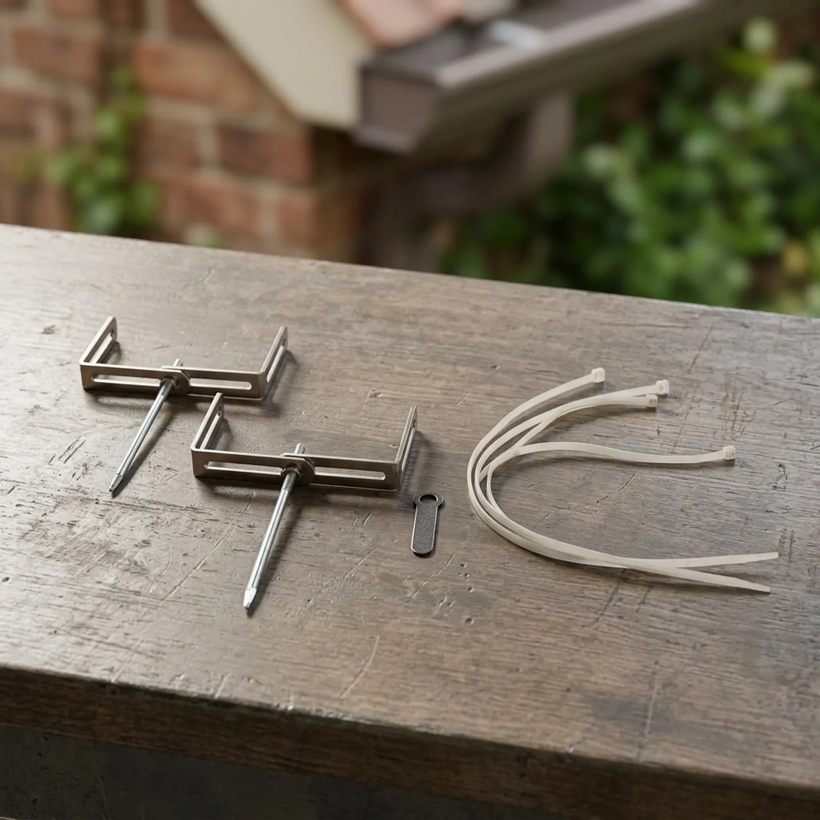 Secure Drainage System Downspout Brackets for versatile Outdoor Brackets Fully Adjustable Design for versatile Applications