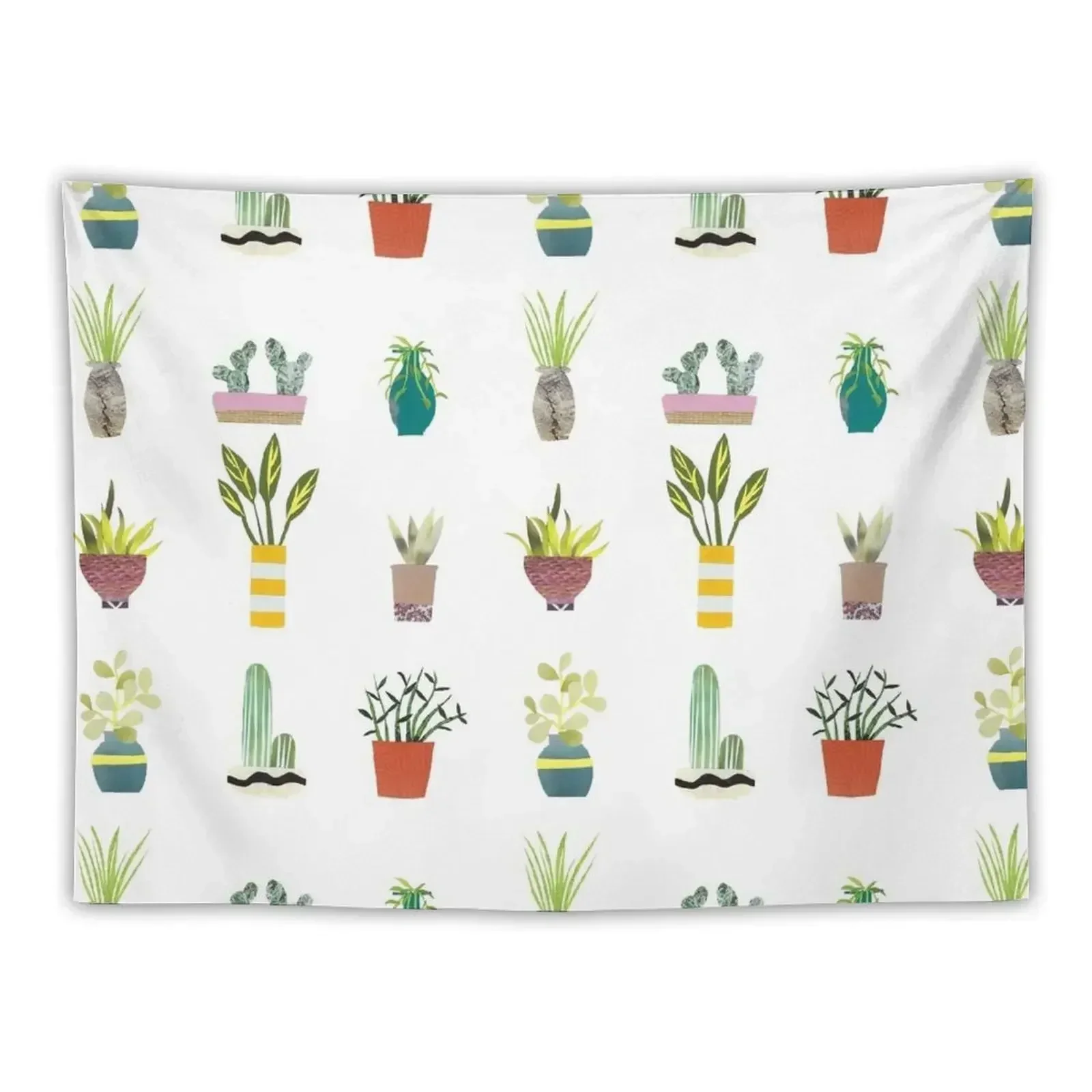 

Potted Plants Collage Tapestry Home Decorations Aesthetic For Bedroom Tapete For The Wall Bedroom Decor Tapestry