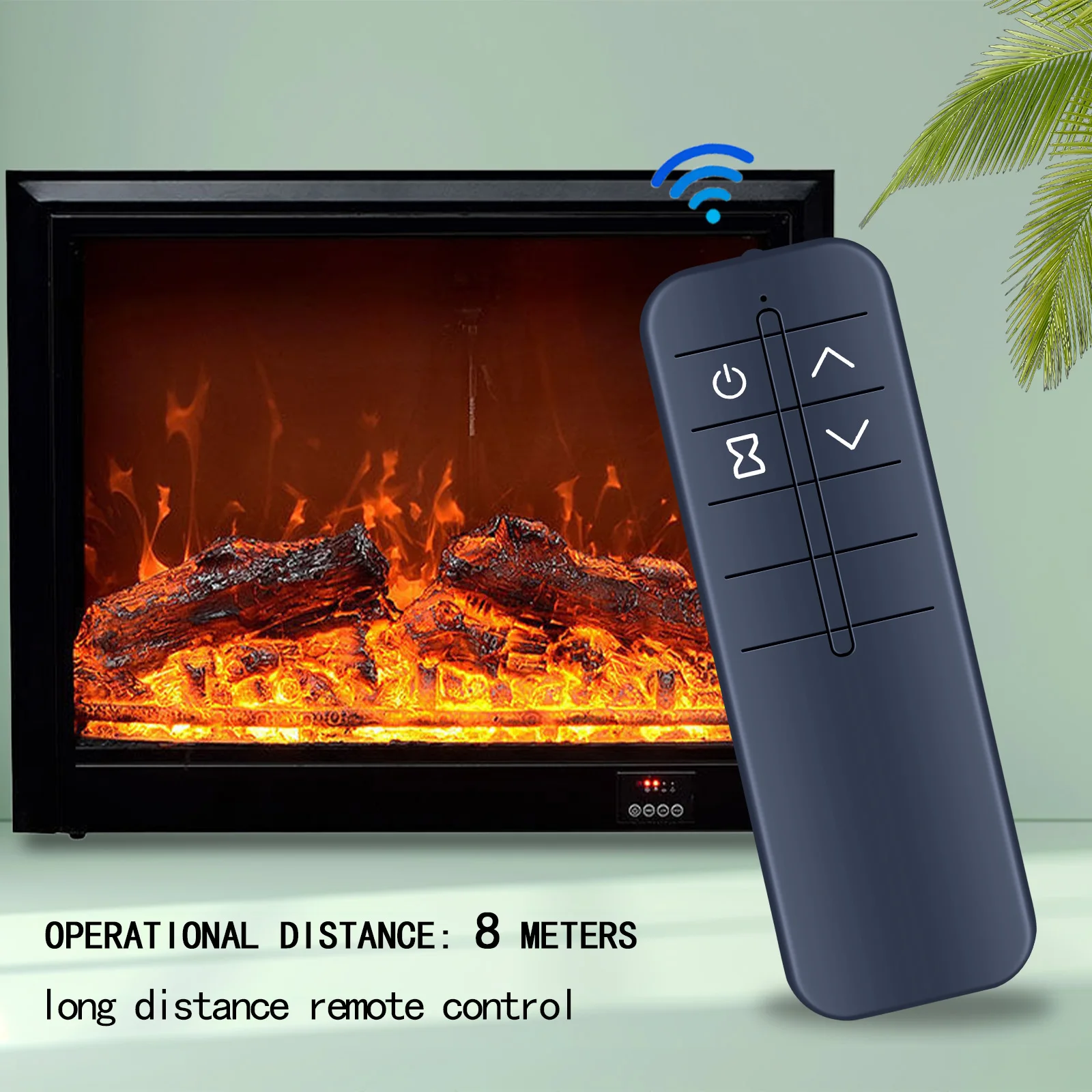 New Remote Control For Twin Star Electric Fireplace 91HM100-01 91HM100-02 9HM1000