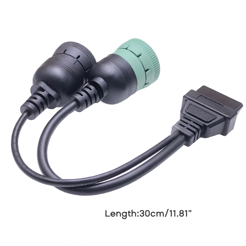 Cable divisor de extensión OBD2, adaptador de 9 Y 6 pines, J1939 Y J1708 a 16 Pines, OBD 2