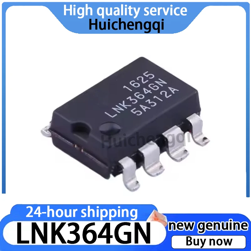 5PCS Original Genuine LNK364GN LNK364 Package SMD-7P AC-DC Controller and Regulator