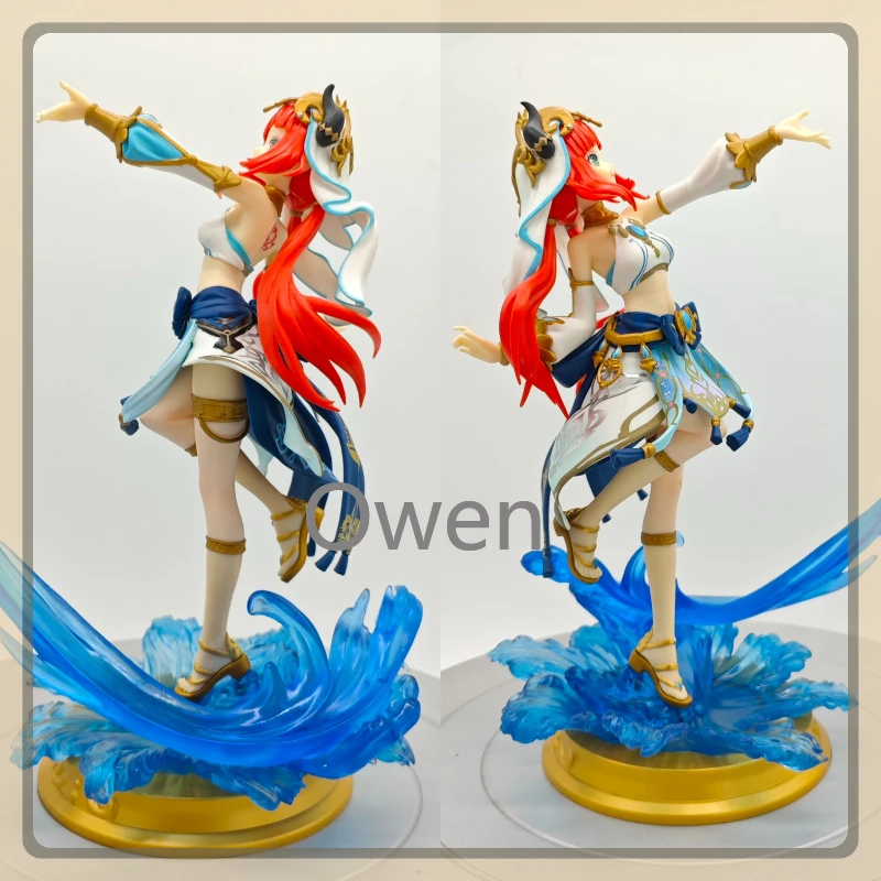 لعبة الهاتف المحمول أنيمي جينشين تأثير عالم التنجيم منى ميجيستوس أرقام مثير نيلو عمل أرقام 23 سنتيمتر البلاستيكية جمع عيد ميلاد اللعب