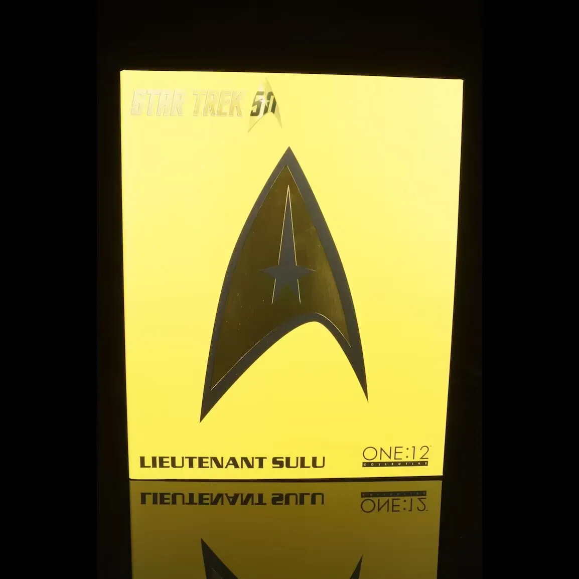 Genuine Out of Stock Mezco Ant Star Trek Lieutenant Sulu 1:12 Mobile Doll Model