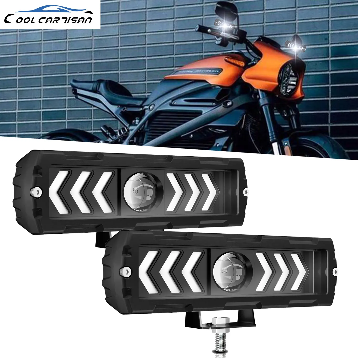 

6inch Explorers Work Bar Fog Light Spotlights len Projector Lighthouse Offroad 180W 4X4 for 12V 24V ATV SUV Motorcycle