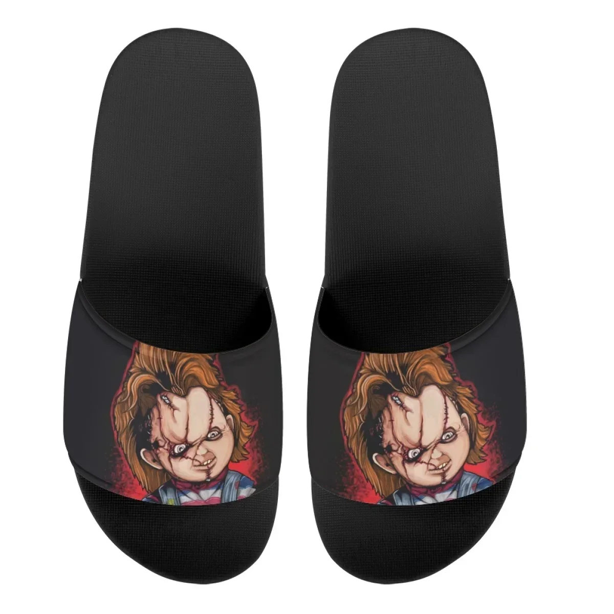 Halloween Gift For Girls Boys Childs Play Chucky Print Home Slippers Summer Women Indoor Bathroom Anti-slip Sandals