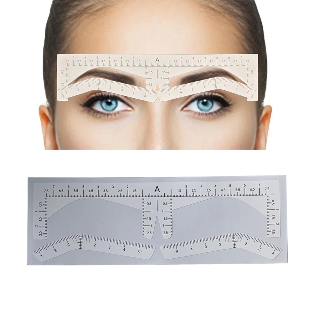 

Disposable Airbrush Eyebrow Sticker Microblading Brow Mapping Guide Brow Shaping Tool Brow Shape Tape PMU Accessories Supplies