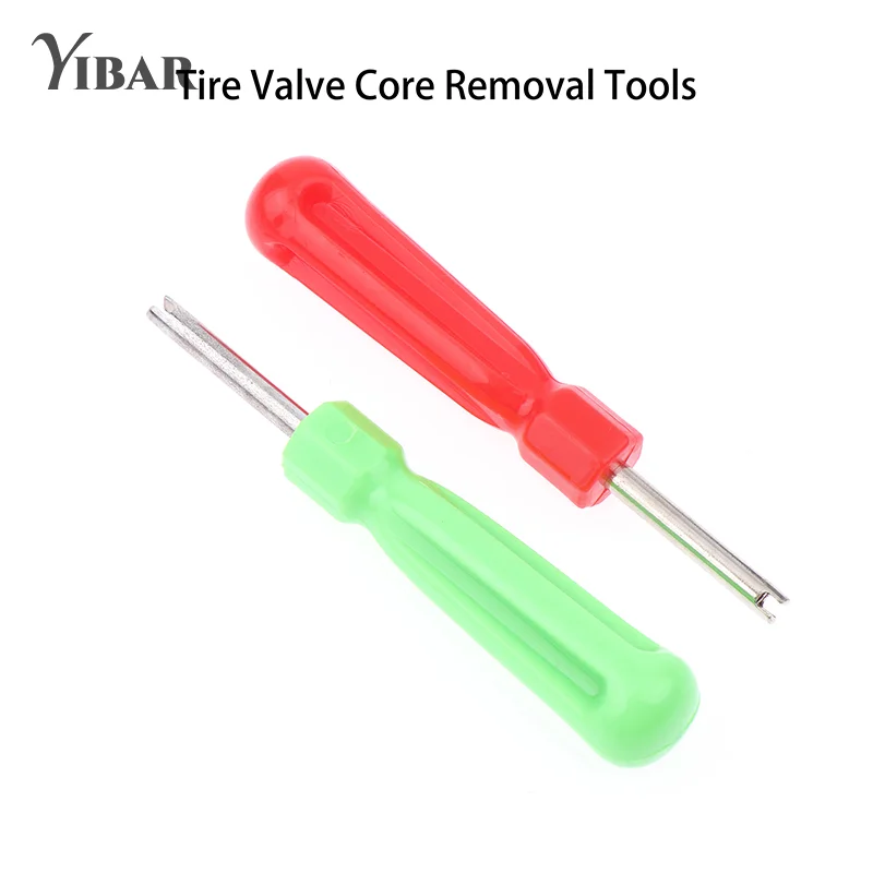 

Tire Valve Core Removal Tools Wrench Plastic Handle Iron Plated Wrench Core Tire Repair Hand Tool For Car Bike Bicycle Motorcycl