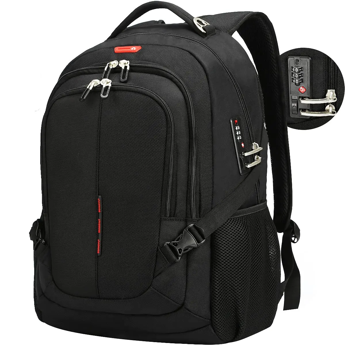 

Travel Laptop Backpack Anti-Theft Bag with usb Charging Port and Password Lock Fit 15.6 Inch Laptops for Men Women College