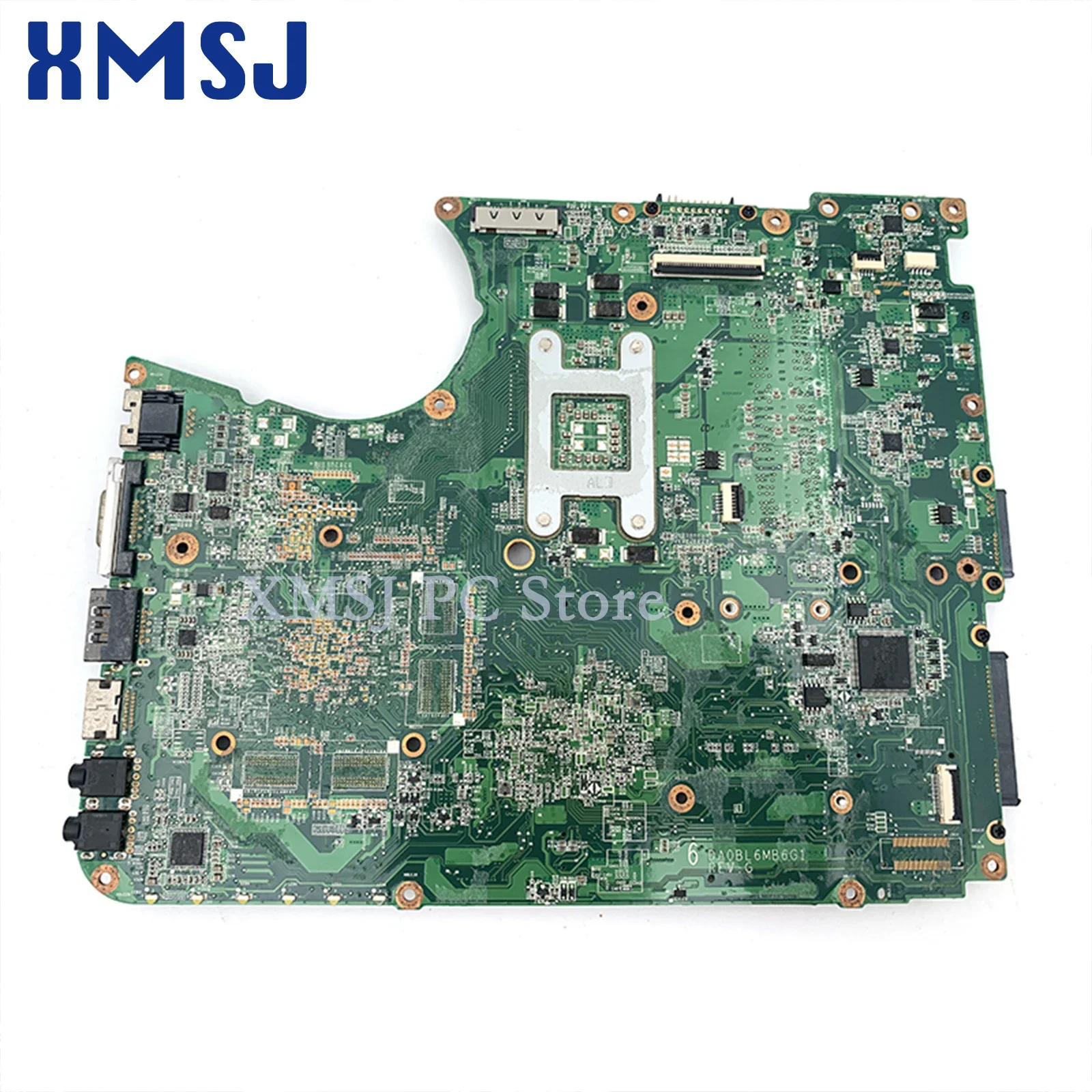 XMSJ For Toshiba Satellite L655 L650 Laptop Motherboard DA0BL6MB6G1 A000075380 31BL6MB0000 HM55 DDR3 MAIN BOARD Free CPU