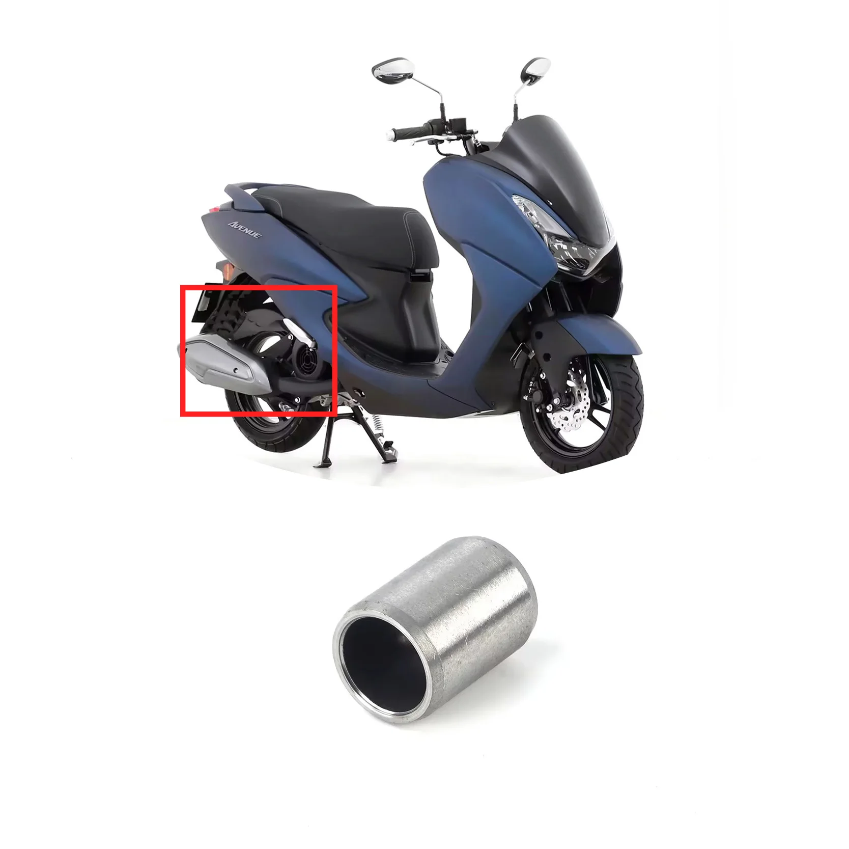 For YAMAHA AVENUE(XUNYING) 125 Engine Dowel Pin Motorcycle Accessories Moto Parts