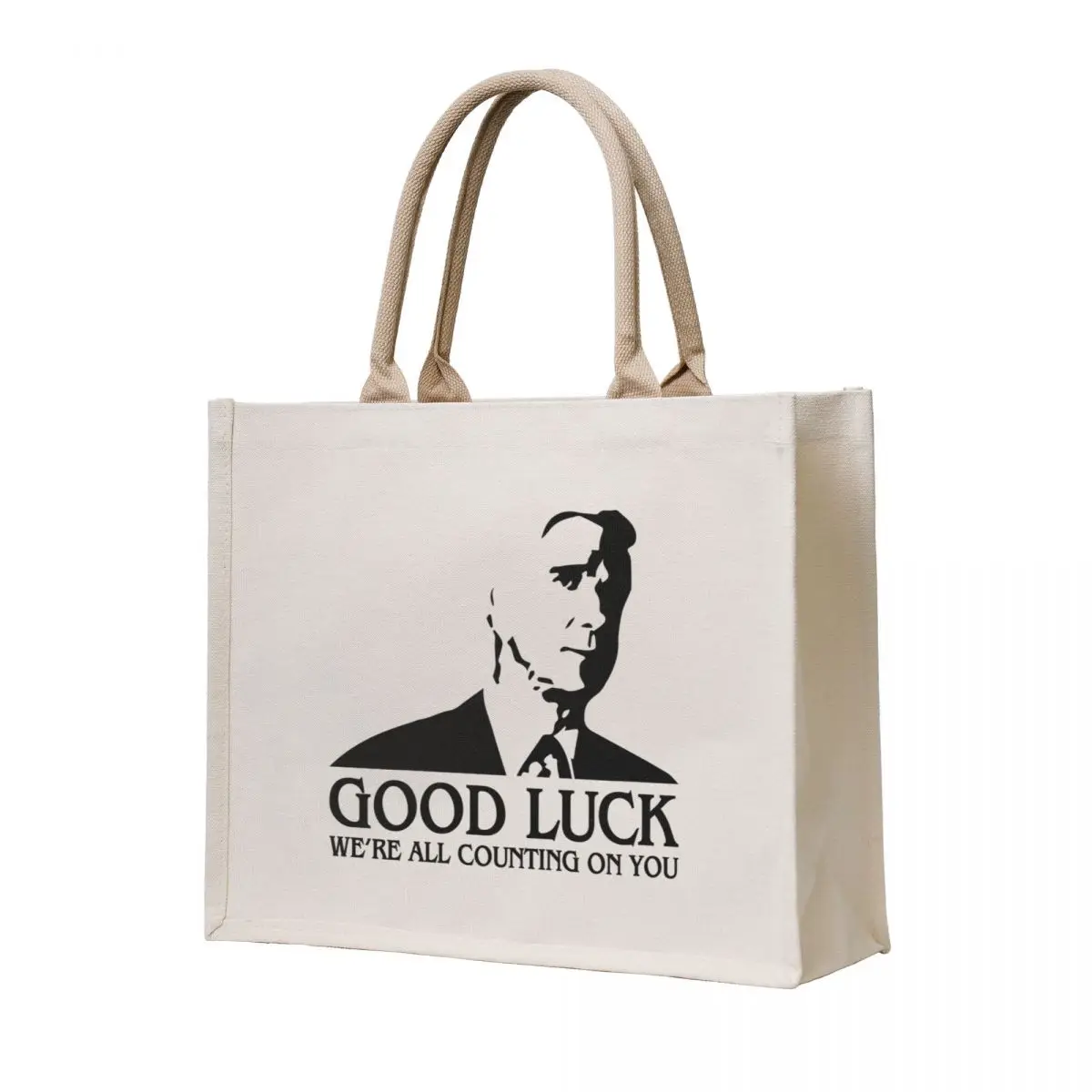 

Good Luck, We're All Counting On You Tote Bag tote bag canvas tote bag university large size bags