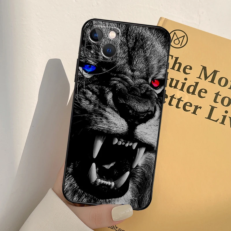 حافظة لهاتف آيفون 16 15 14 13 11 12 Pro Max 13 12 mini XR 16e 15 16 Plus غطاء كامل #4