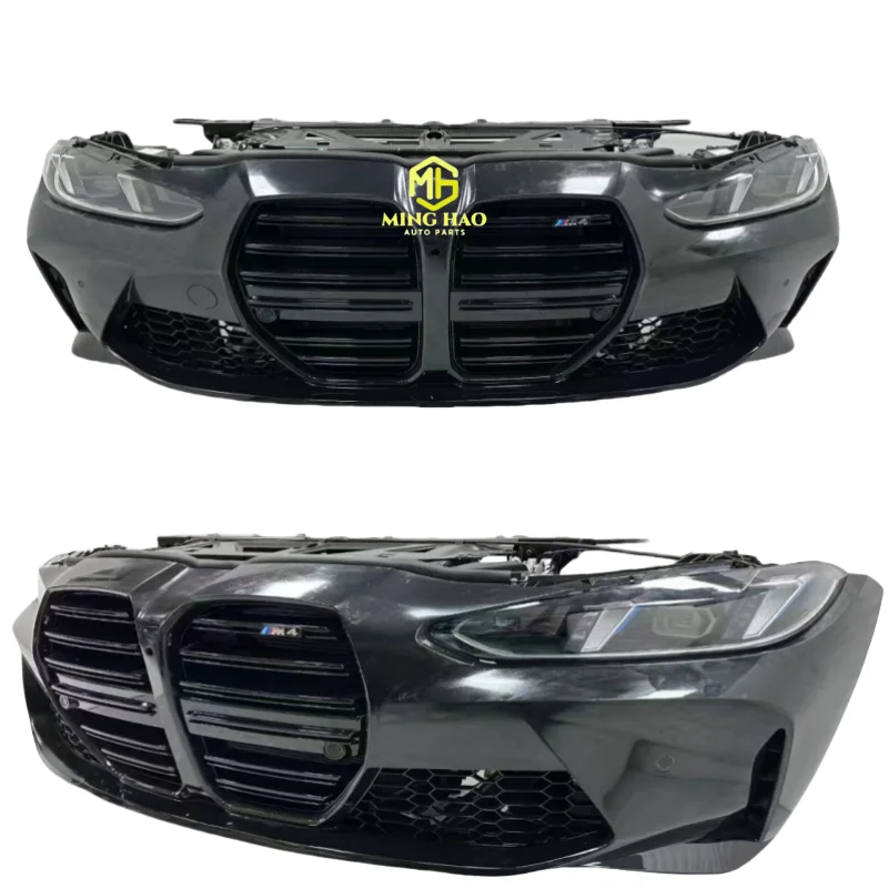 For for 4 Series G22 G23 G26 M4 Front & Rear Grille Body Kit High Quality MINGHAO G82 Replacement for 2020-2022 Cars