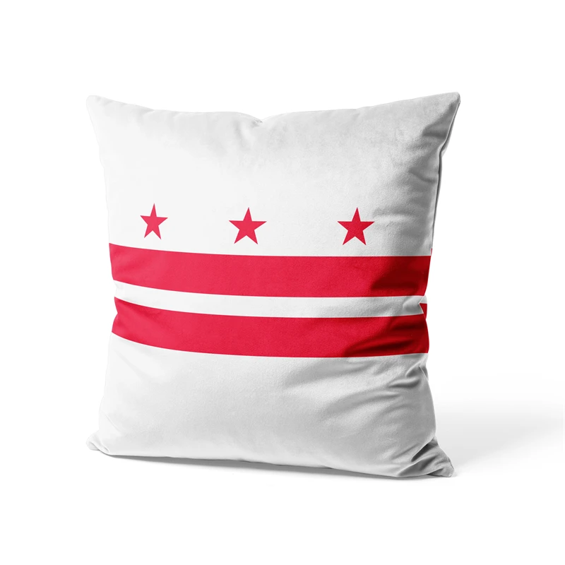 Aertemisi 18'' x 18'' Washington D.C Square Throw Pillow Cushion Covers Cases Pillowcases for Sofa 45cm x 45cm