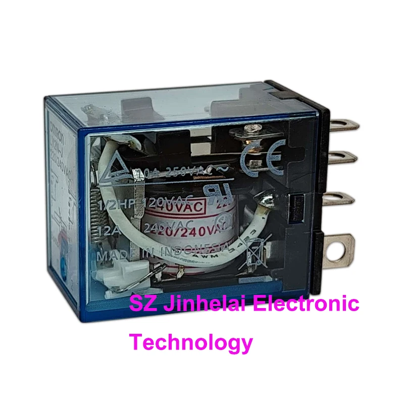 Brand New Original Omron general purpose Relay with LED light LY2N-J 12VDC 24VDC 24VAC 100/110VAC 220/240VAC