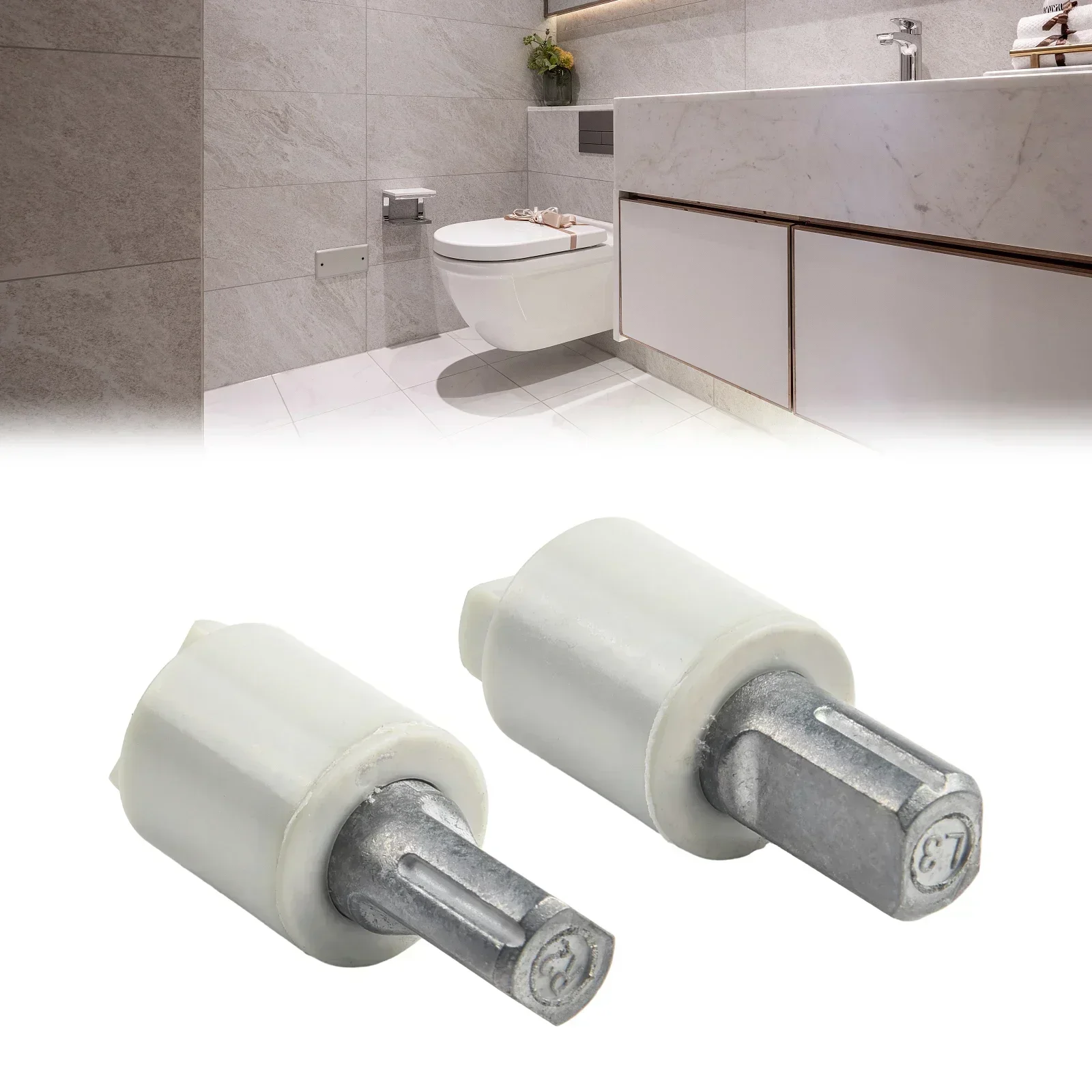 2pcs Toilet S-eat Soft Close Rotary Damper Hydraulic Hinge Prevent Noise Toilet Bathroom Accessories