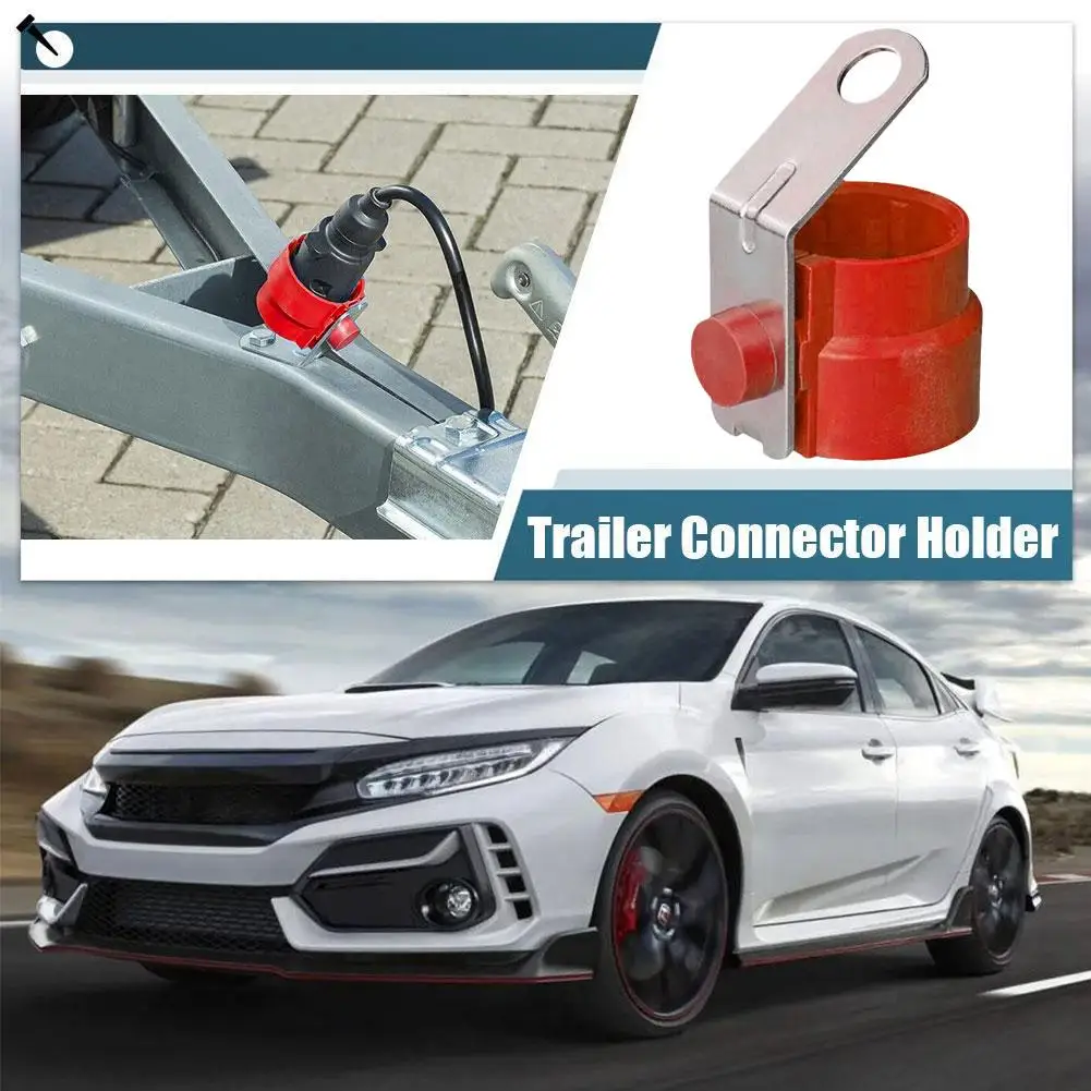 ABS Plastic Trailer Fixed Connector Suitable For Installation 7/13 Stitches Plugs Flame Retardant Temperature Resistant